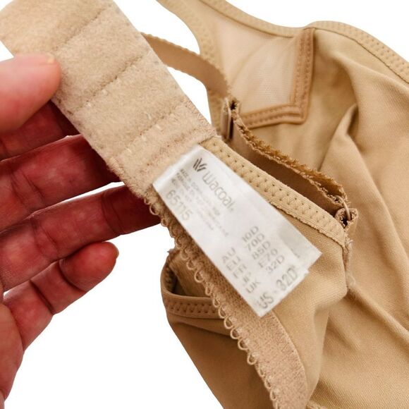 Wacoal beige seamless underwire bra 65115 size 32D - Picture 7 of 7